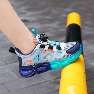 ABC男童凉鞋 中大童镂空网鞋 2025夏季 单网透气儿童运动鞋 新款 CEO