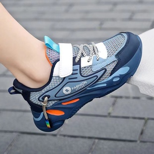 ABC男童鞋 轻便儿童镂空鞋 2024夏季 单网透气中大童运动鞋 新款 CEO