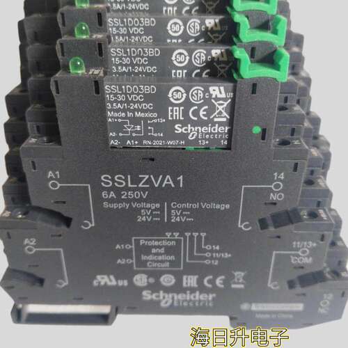 Schneider施耐德SSL1D03BD 15-30VDC SSLZVA1 固态继电器