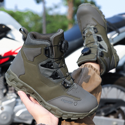 Aagoola高帮户外登山鞋男防滑防水保暖徒步鞋男鞋耐磨登山靴