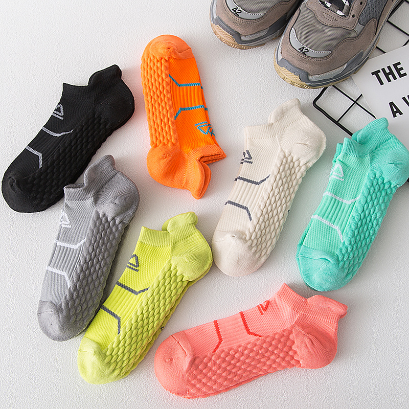 吸汗防臭四季女式按摩底短袜