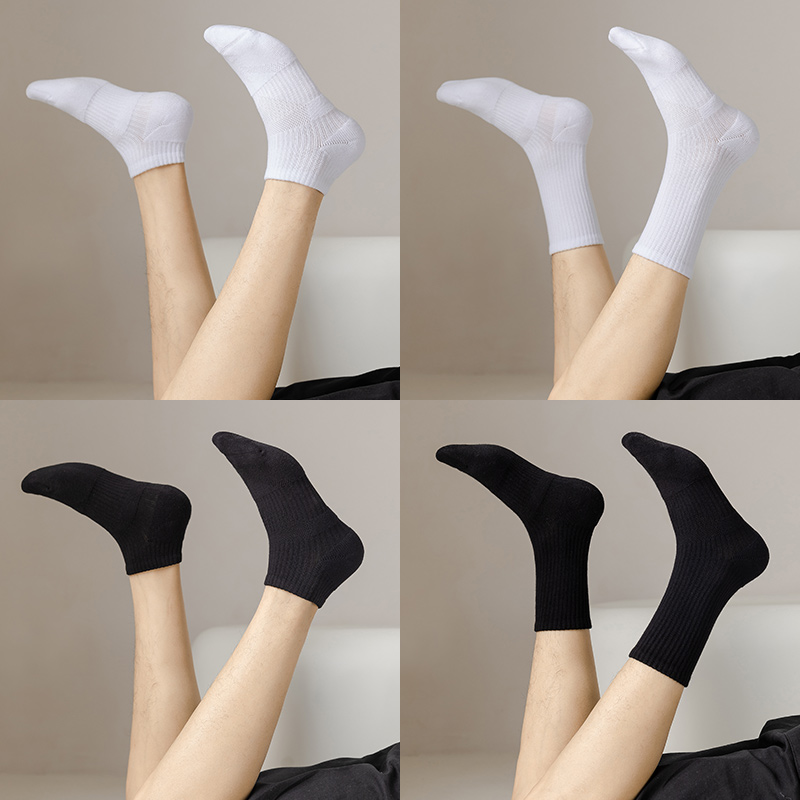 运动防臭吸汗夏季男士透气袜子