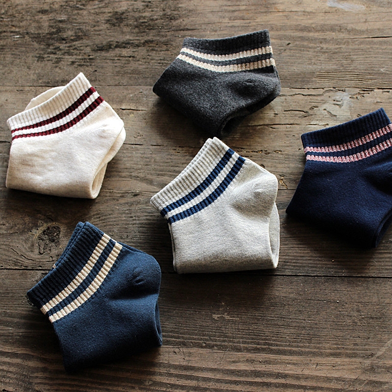 春夏季潮流短袜子纯棉低帮条纹男士船袜秋季日系个性韩版学生运动,女士内衣/男士内衣/家居服,船袜,淘宝优惠券,粉丝福利购,淘宝优惠卷