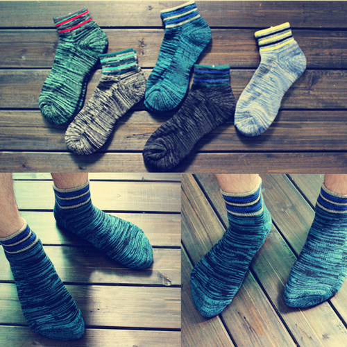 秋冬季防臭低帮吸汗短款毛巾袜