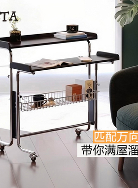 客厅书桌可升降书房意式极简工作台儿童学习电脑不锈钢实木大桌子