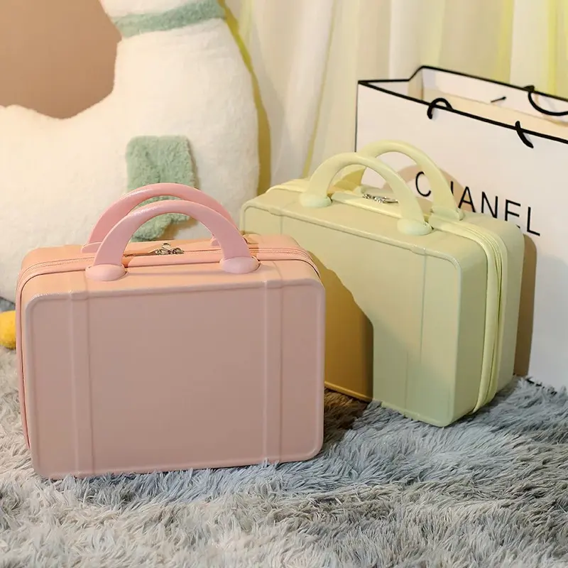 2025年新款化妆箱轻便手提旅行箱便携收纳伴手礼迷你小号行李箱