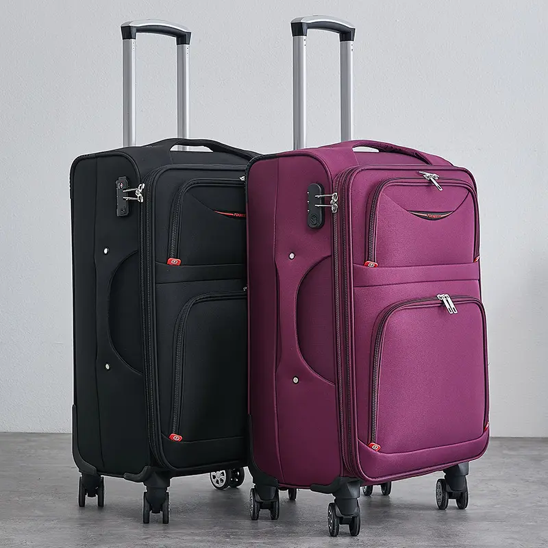 帆布行李箱牛津布拉杆箱子24 28 20寸密码登机男女旅行箱大容量