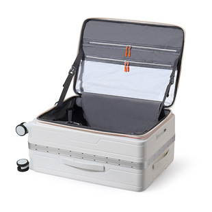 一九开行李箱侧开盖扩展多功能拉杆20寸静音万向轮结实耐用可登机