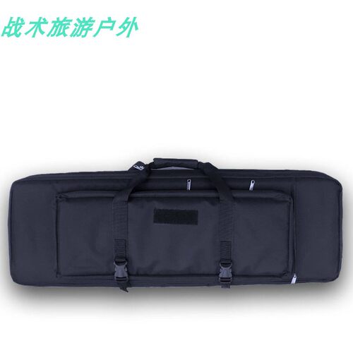 战术双层加厚收纳抗震枪包渔具包
