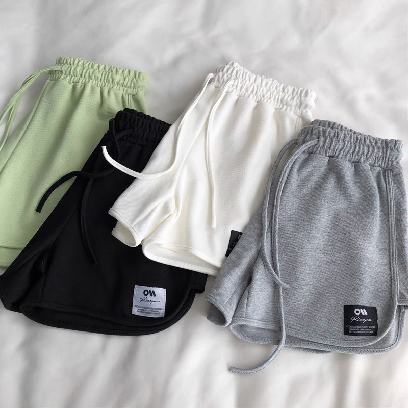 韩版高腰宽松休闲短裤女夏装2026新款百搭小个子休闲运动沙滩热裤