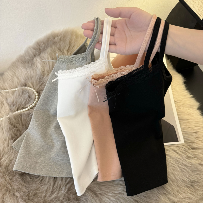 纯欲性感小吊带背心女夏季修身