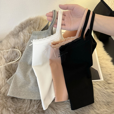 纯欲性感小吊带背心女夏季修身