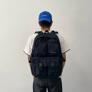 雪峰新款防水轻便户外运动登山包男女同款休闲大容量双肩背包27L