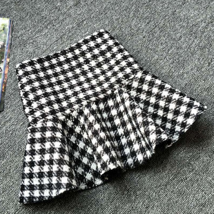 2025秋冬装 小香风鱼尾裙包臀半身裙女裙子高腰显瘦打底裙防走光裙