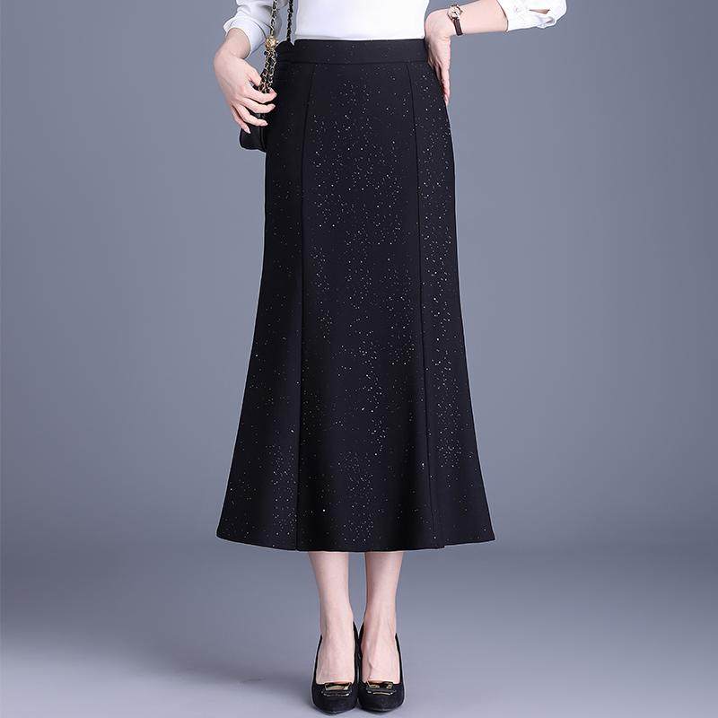 亮片鱼尾裙半身裙女2026春季新款高腰显瘦中长版一步包臀裙0117w,女装/女士精品,半身裙,淘宝优惠券,粉丝福利购,淘宝优惠卷