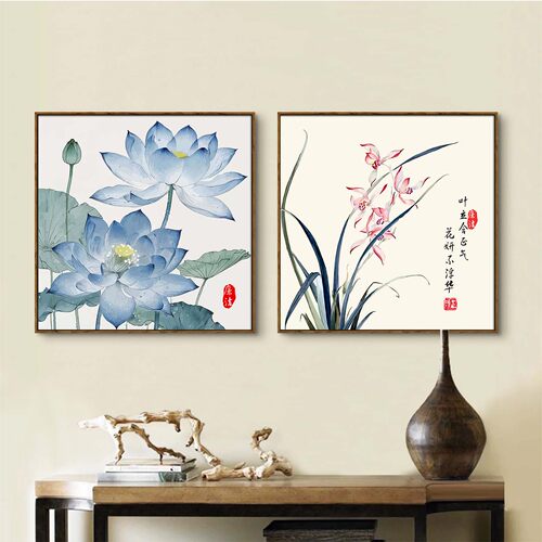 廉洁文化创意手工DIY数字油画