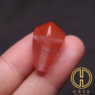 天然原矿南红玛瑙冰飘冰红鲨鱼背三通佛头菩提手长串diy文玩配饰