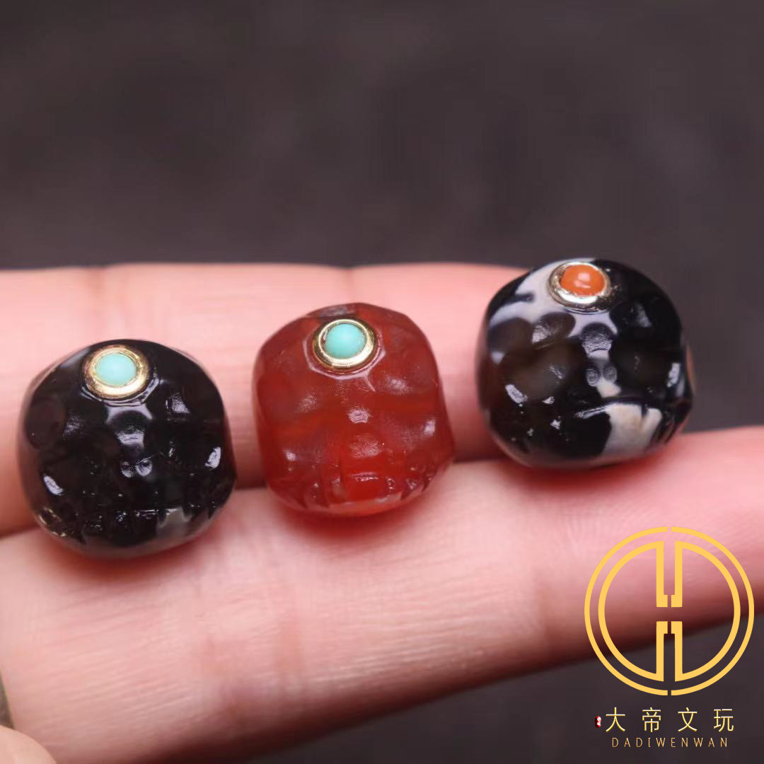 配饰隔珠天珠阿呆配珠