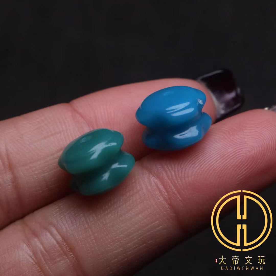 雪巴琉璃果冻料苏工扭转乾坤绳束背云隔珠菩提手长串108diy配饰