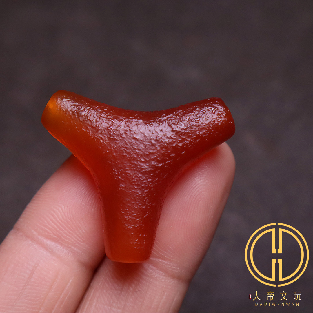 保真天然原矿玛瑙三角三通佛头星月金刚菩提手串手链diy文玩配饰