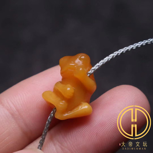 diy天然吊坠菩提文玩配饰背云