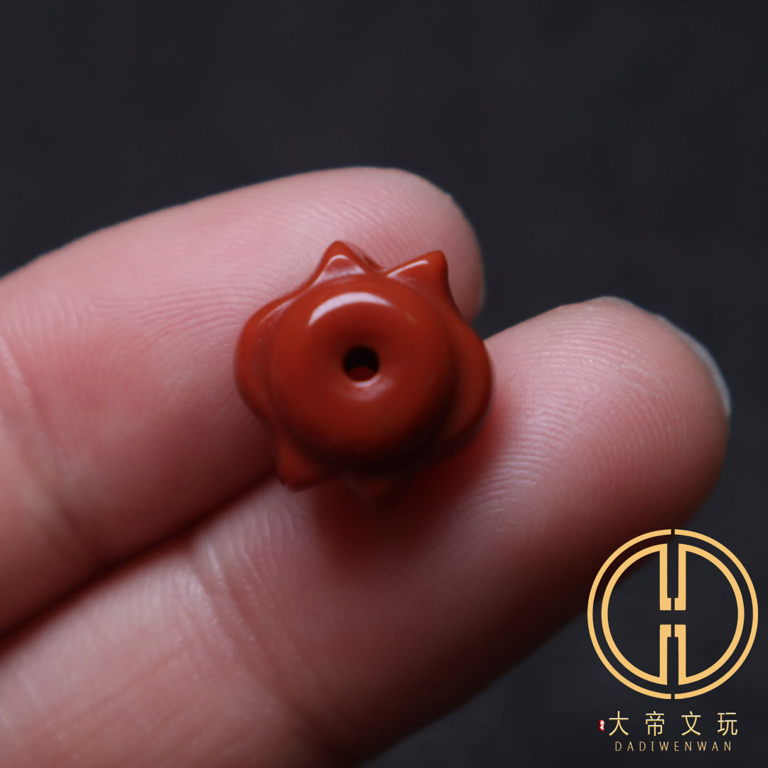 南红玛瑙鱼嘴手串金刚星月百香