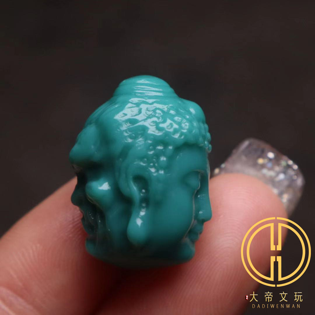 雪巴琉璃果冻料苏工一念之间三通顶腰珠背云菩提手长串108diy配饰