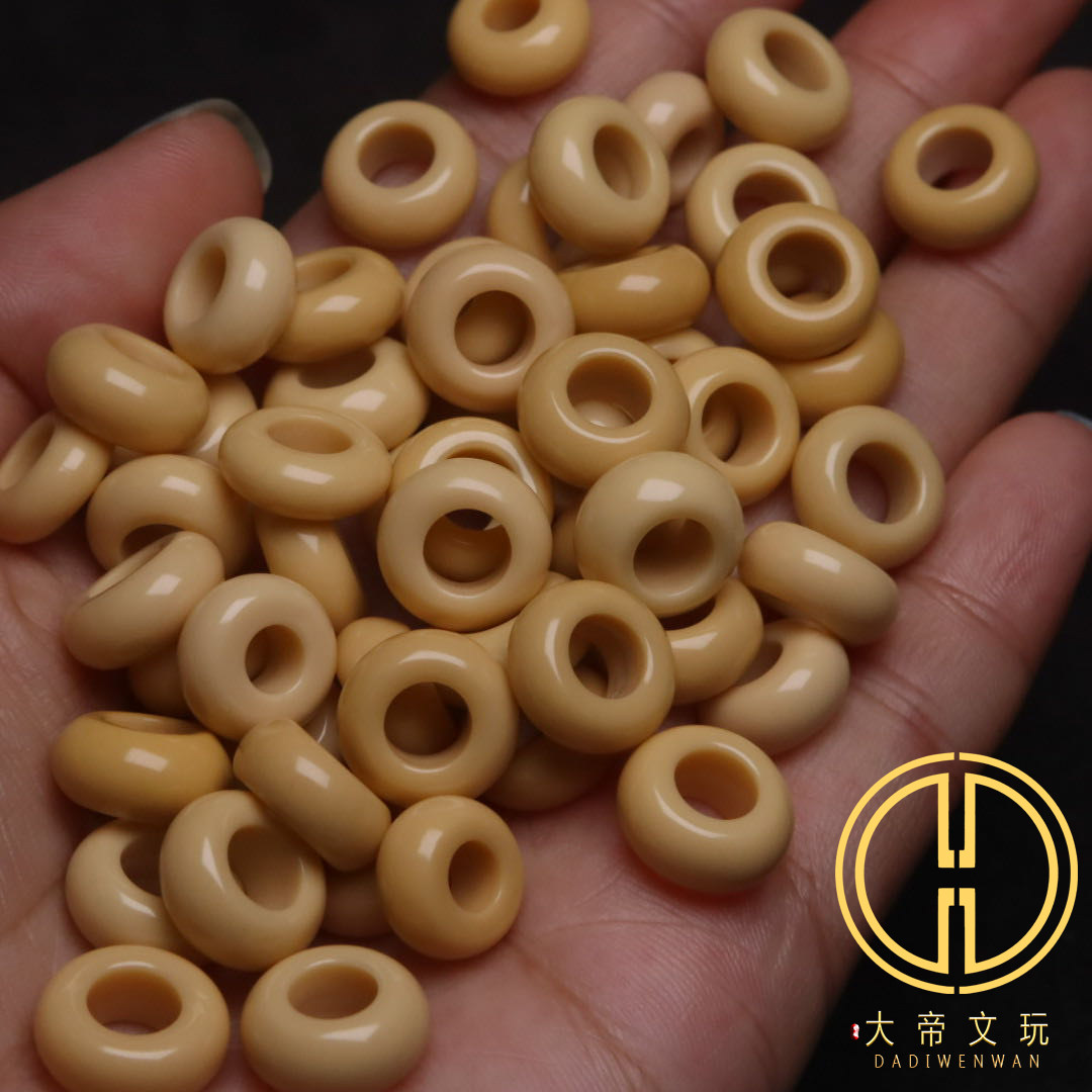 天然金膏玉玛瑙卡环计数卡子面包圈圆环隔圈隔片垫片菩提手串配饰