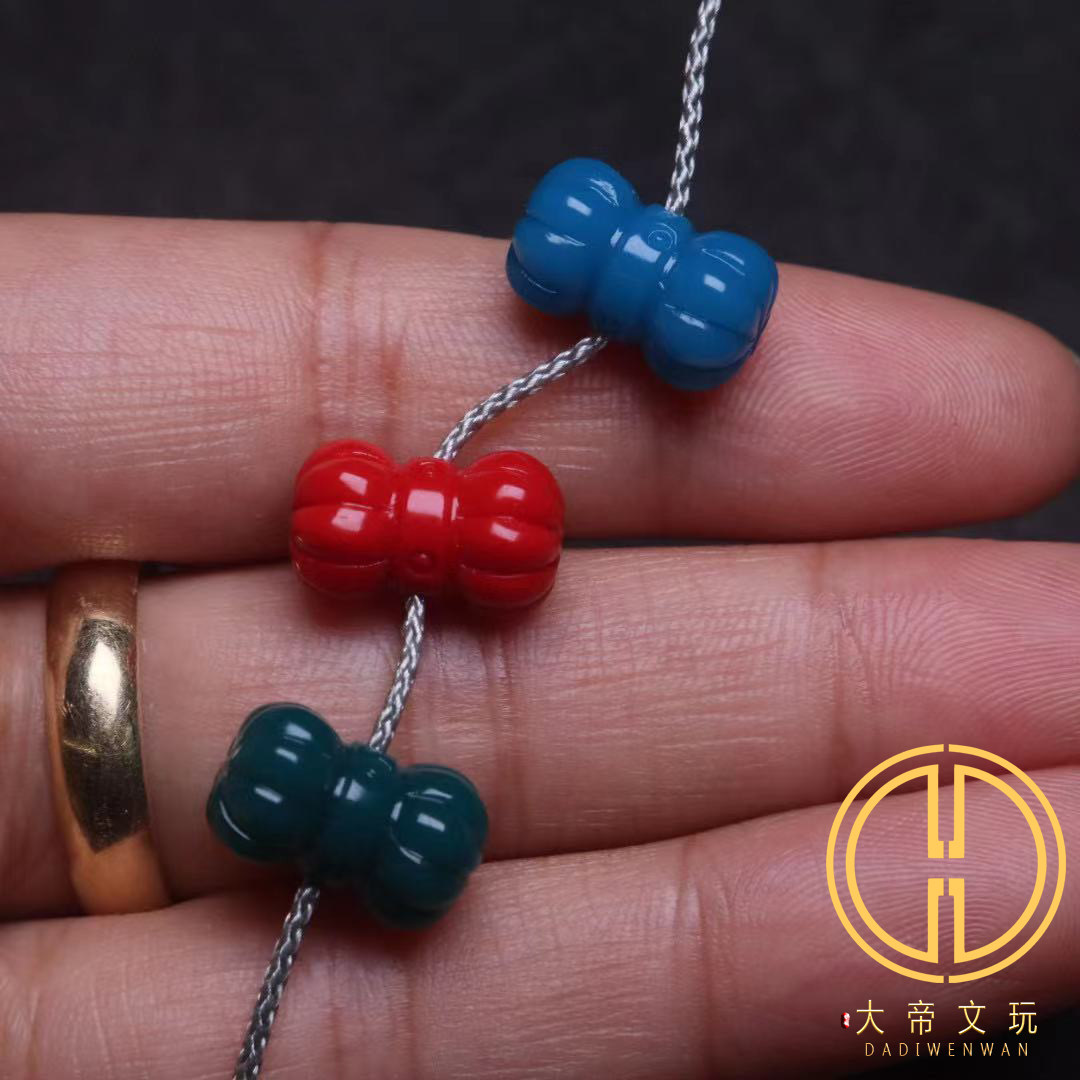 diy琉璃背云手串文玩金刚杵