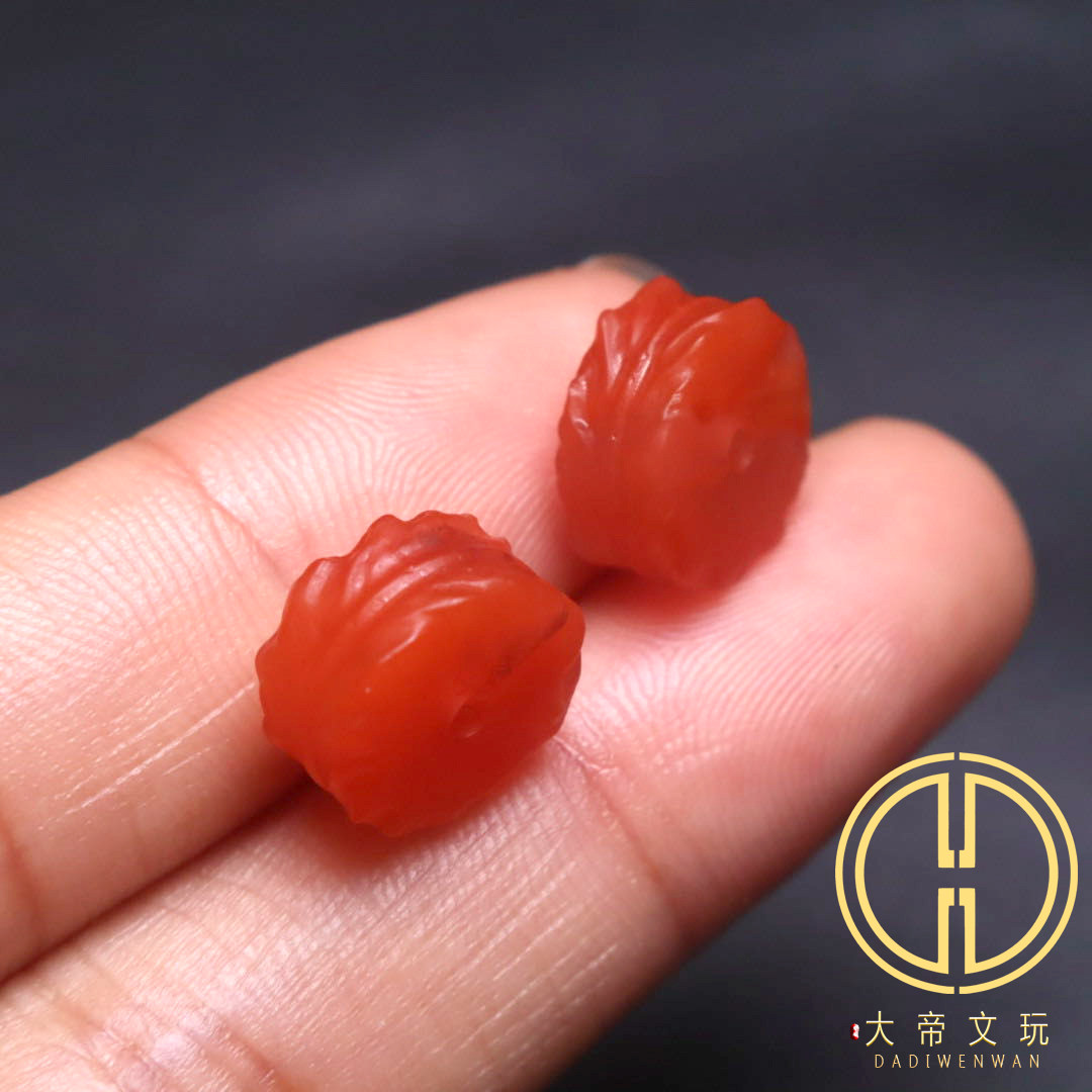 散珠面包圈墩子菩提长串南红玛瑙