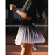 AceBase2025新款 超火运动半身裙渐变小众百褶网球裙女显瘦短裙