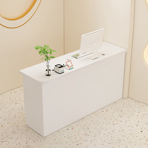 质感收银台加厚桌面吧台送灯带