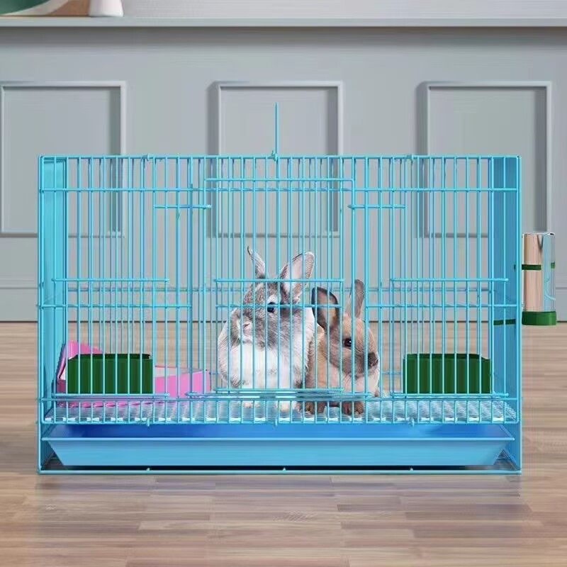兔子笼家用大号加密兔笼带厕所荷兰猪仓鼠豚鼠折叠宠物笼