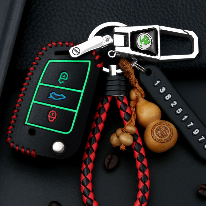 斯柯达钥匙套专用速派昕锐汽车