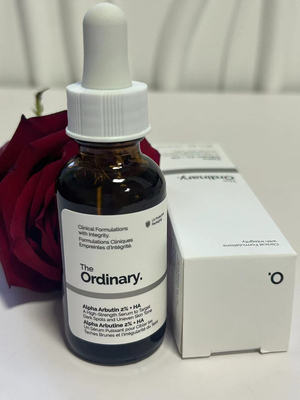 TheOrdinary新版2%阿法熊果苷玻尿酸精华液保湿淡化斑点痘印亮白