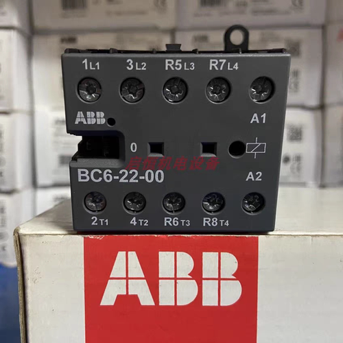 正品ABB微型接触器 BC6-22-00 110-120V，GJL1213501R0004