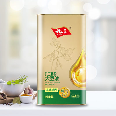 九三压榨一级豆油非转基因5L