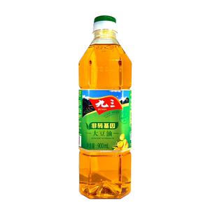 包邮 九三非转基因三级大豆油900ml 93东北豆油小瓶食用油900毫升