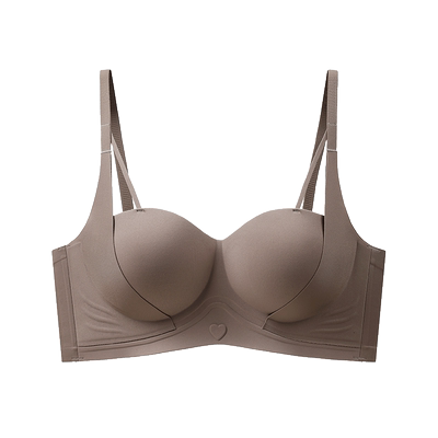 无钢圈小胸聚拢性感显大文胸罩