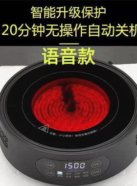 杏田智能语音电磁炉户外围炉煮茶花茶壶养生壶电陶炉熬药煮咖啡