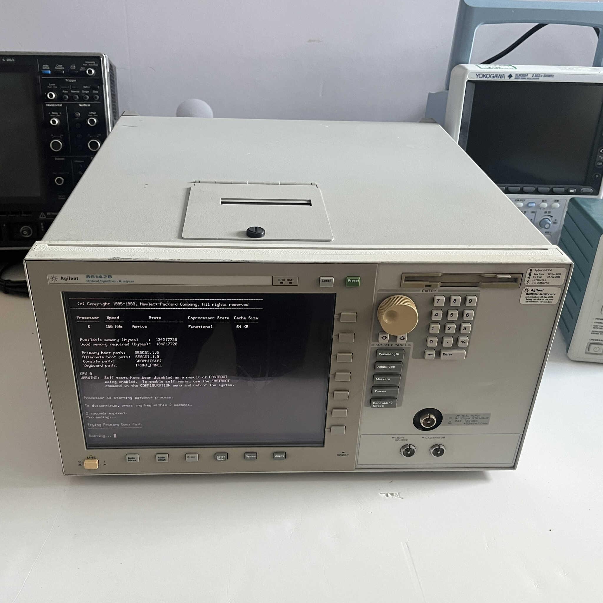 美国Agilent安捷伦86142B 86140B 86143B 86145B便携式光谱分析仪