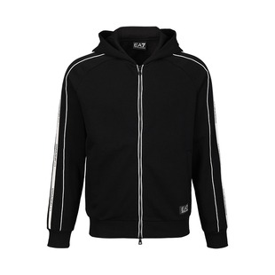 美式 新款 休闲连帽加绒外套保暖夹克 2025冬季 Armani阿玛尼EA7男士