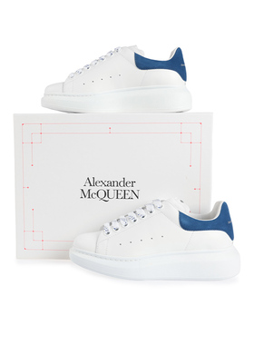 [保税仓] MCQUEEN麦昆经典款牛皮厚底休闲板鞋运动休闲鞋小白鞋男