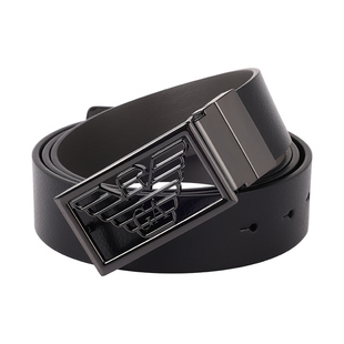 [保税仓]Armani阿玛尼2025新款男士大牌牛皮革腰带高端品牌皮带潮