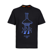 Hugo T恤趣味涂鸦纯棉潮流衣服 高端全棉圆领短袖 Boss男士 2025新款