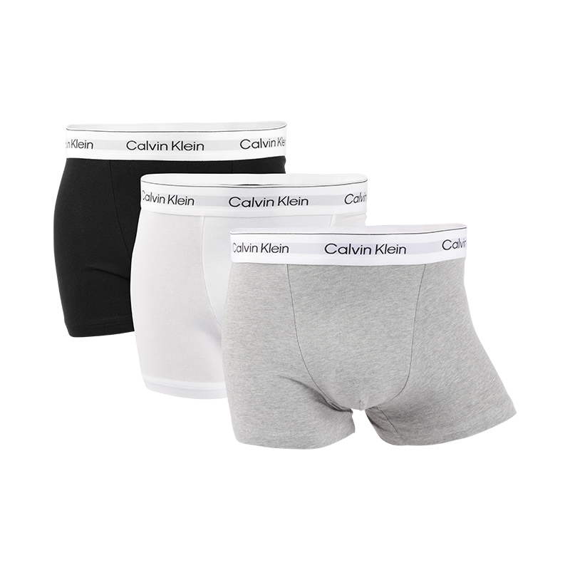 3条CalvinKlein男士平角内裤