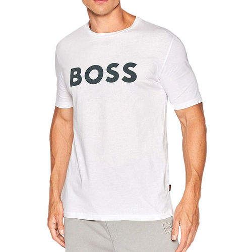 HugoBoss男士logo印花短袖T恤
