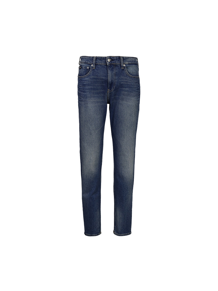 Calvin Klein凯文克莱男士美式休闲直筒牛仔裤CK潮牌蓝色裤子长裤