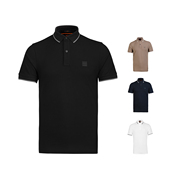 保税仓 高端纯棉T恤商务休闲短袖 Hugo Boss新款 2025夏季 polo衫 男