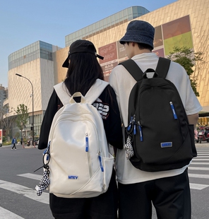 2025网红爆款书包男初中生中学生高中生青少年大容量双肩包女新款